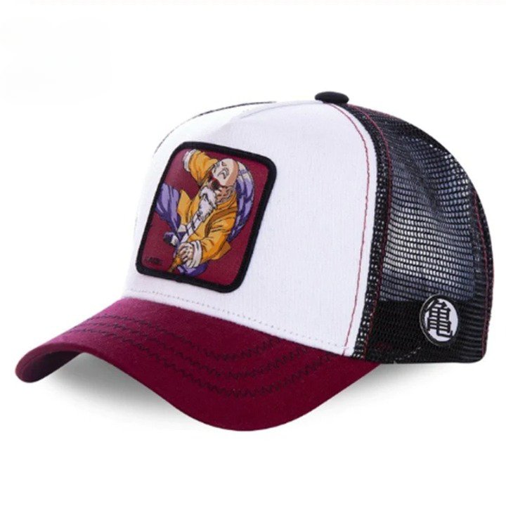 Red and White Anime Trucker Hat