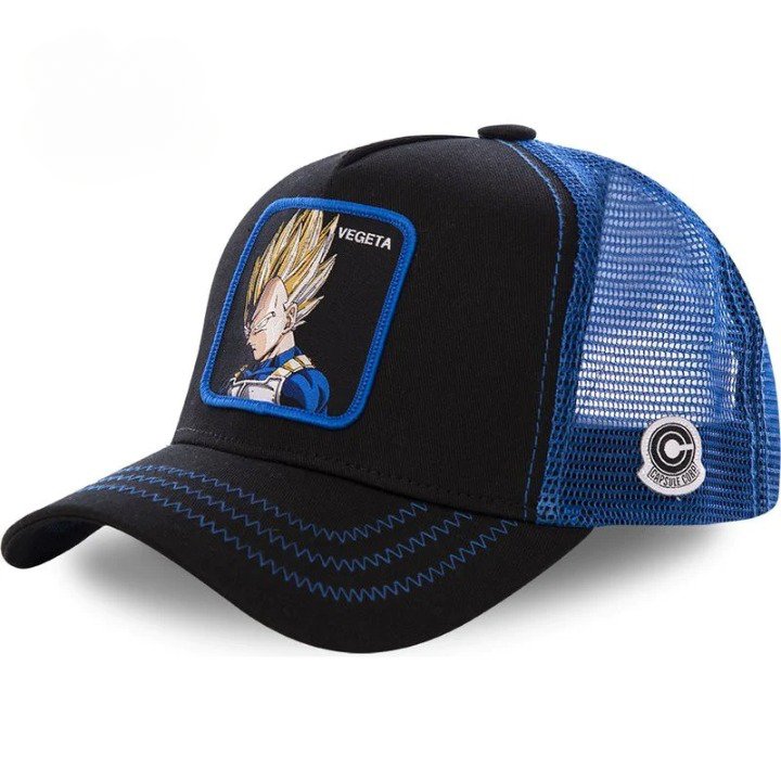 Blue and Black Color Trucker Hat