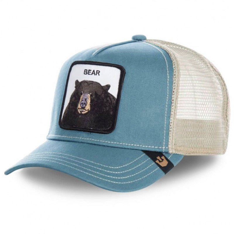Bear Animal Trucker Hat 