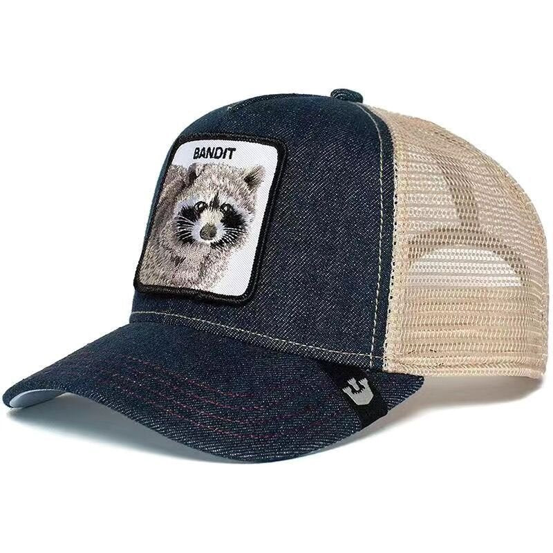 Raccoon Animal Trucker Hat 