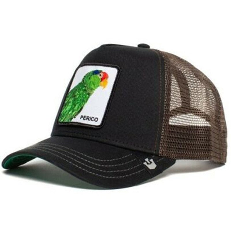 Parakeet Animal Trucker Hat