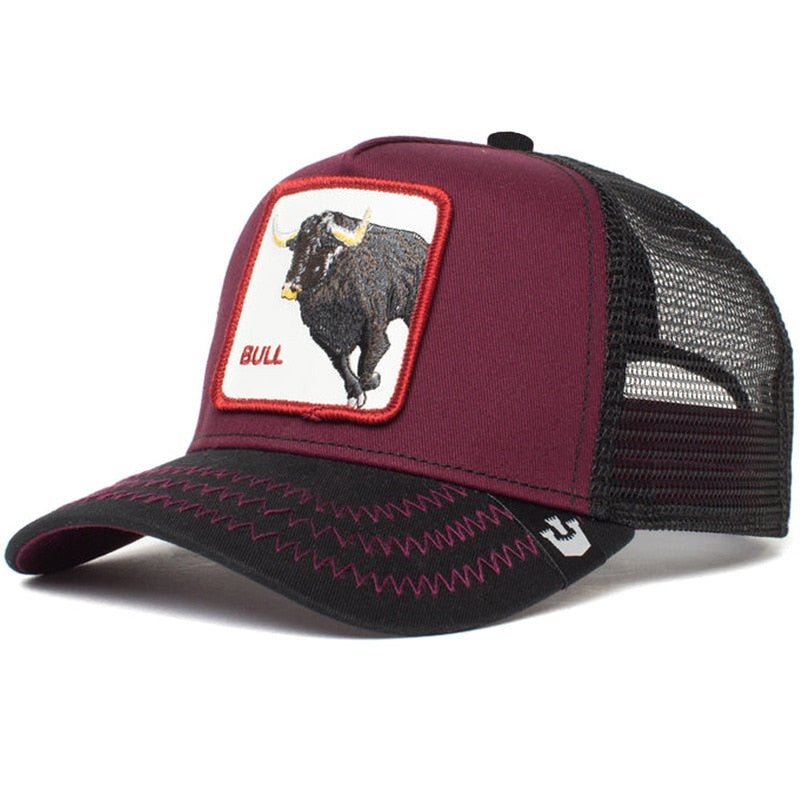 Bull Animal Trucker Hat