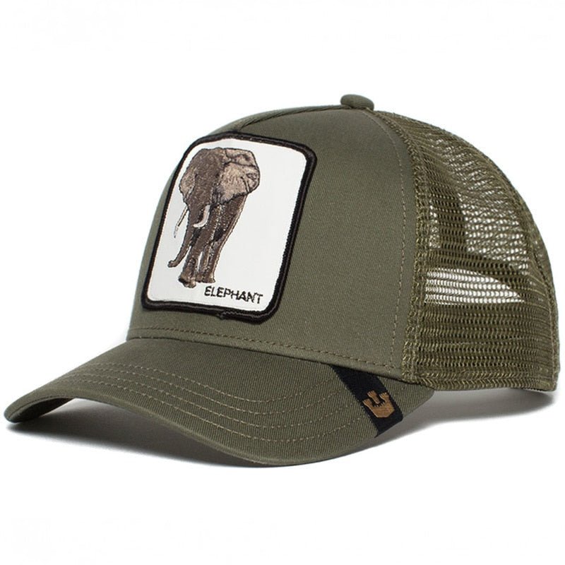 Elephant Animal Trucker Hat 