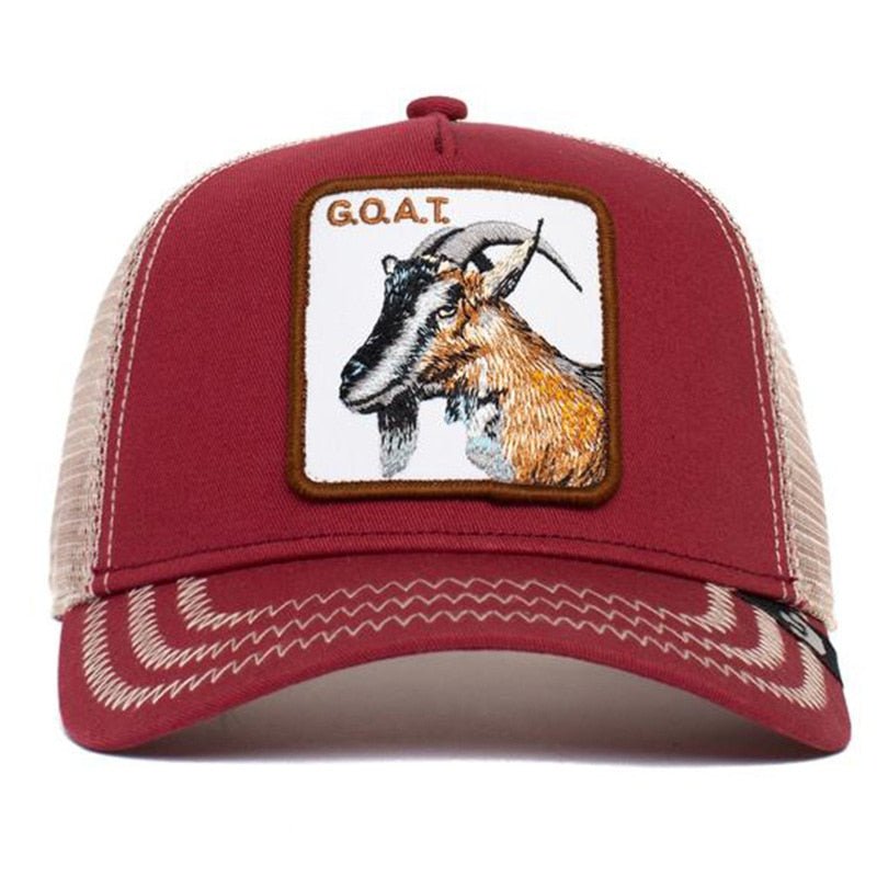 Goat Animal Trucker Hat 
