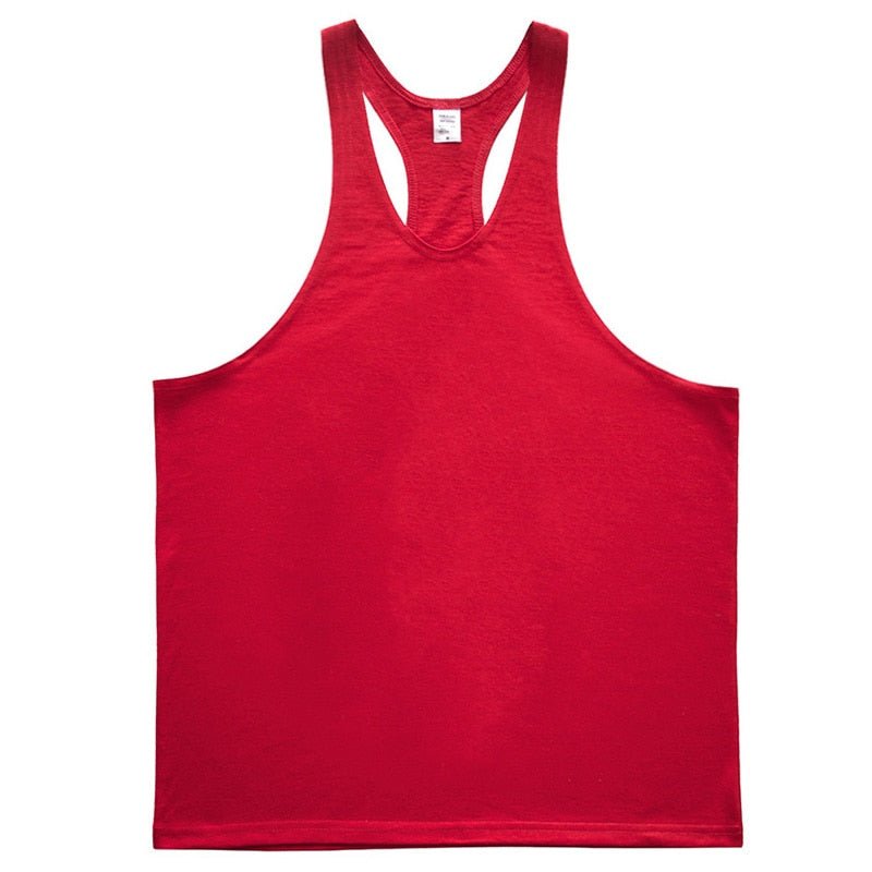 Stylish Red Color Stringer Tank top