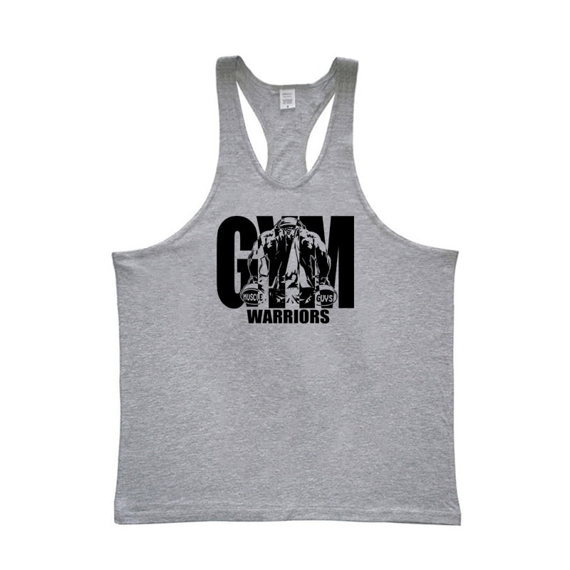 Grey Color Stringer Tank top 