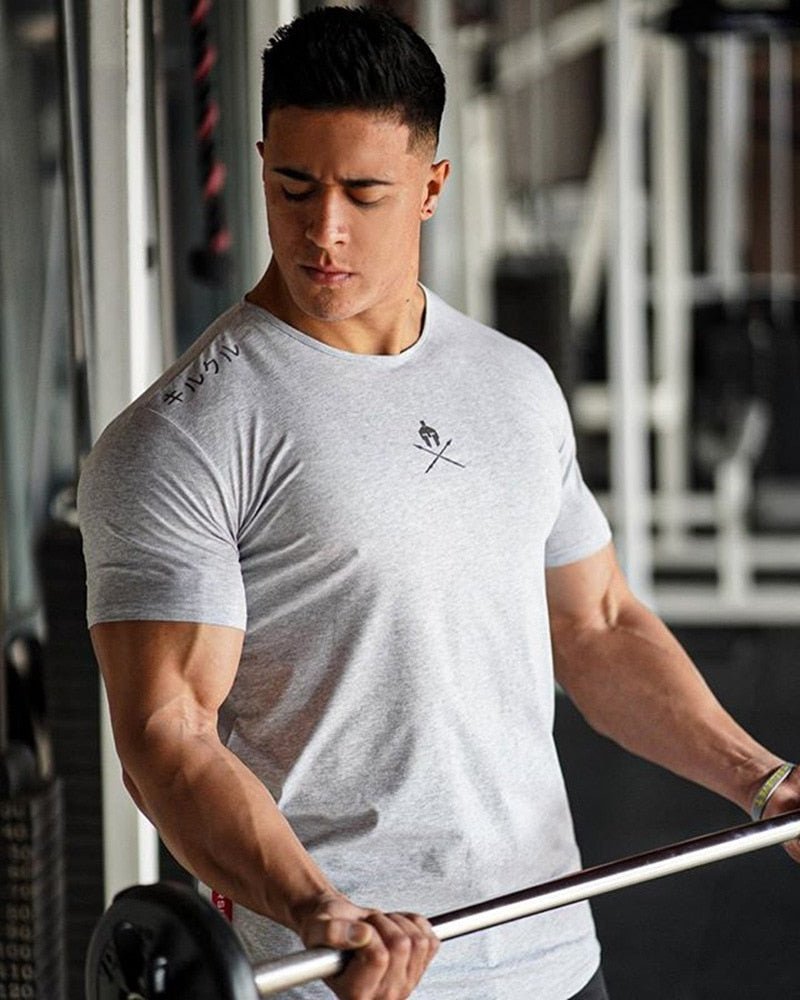 Grey Color Compression T-Shirt